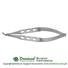 Castroviejo Corneoscleral Scissor Right - Small Blades Stainless Steel, 10.5 cm - 4"